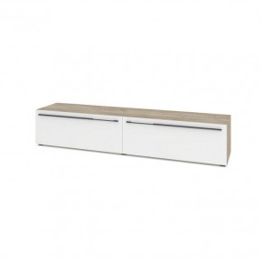 СТОУН С72 Тумба ТВ (серый дуб/белый) в Игриме - igrim.mebel24.online | фото