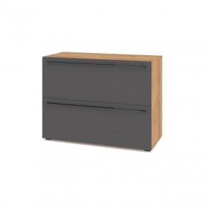 СТОУН С81 Комод (золотой дуб/графит) в Игриме - igrim.mebel24.online | фото 1