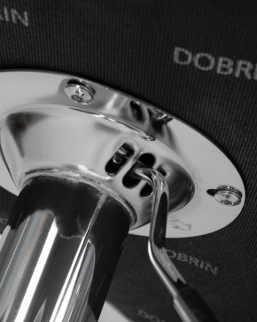 Стул барный DOBRIN BARNY, серый велюр (MJ9-75) в Игриме - igrim.mebel24.online | фото 10