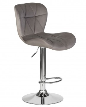Стул барный DOBRIN BARNY, серый велюр (MJ9-75) в Игриме - igrim.mebel24.online | фото 2