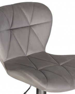 Стул барный DOBRIN BARNY, серый велюр (MJ9-75) в Игриме - igrim.mebel24.online | фото 8