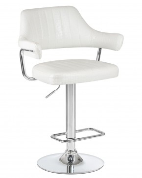 Стул барный DOBRIN CHARLY, белый крокодил в Игриме - igrim.mebel24.online | фото