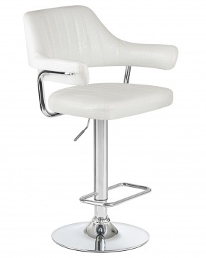 Стул барный DOBRIN CHARLY, белый крокодил в Игриме - igrim.mebel24.online | фото 2