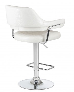 Стул барный DOBRIN CHARLY, белый крокодил в Игриме - igrim.mebel24.online | фото 3