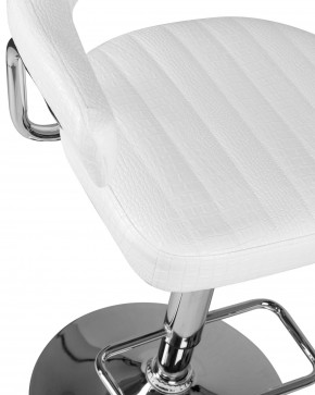 Стул барный DOBRIN CHARLY, белый крокодил в Игриме - igrim.mebel24.online | фото 7