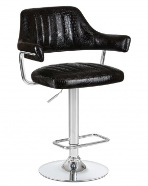 Стул барный DOBRIN CHARLY, чёрный крокодил в Игриме - igrim.mebel24.online | фото