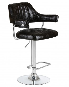 Стул барный DOBRIN CHARLY, чёрный крокодил в Игриме - igrim.mebel24.online | фото 2