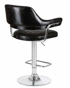 Стул барный DOBRIN CHARLY, чёрный крокодил в Игриме - igrim.mebel24.online | фото 4
