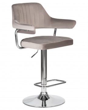 Стул барный DOBRIN CHARLY, серый велюр (MJ9-75) в Игриме - igrim.mebel24.online | фото
