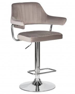 Стул барный DOBRIN CHARLY, серый велюр (MJ9-75) в Игриме - igrim.mebel24.online | фото 2