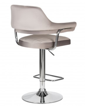Стул барный DOBRIN CHARLY, серый велюр (MJ9-75) в Игриме - igrim.mebel24.online | фото 4
