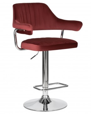 Стул барный DOBRIN CHARLY, винный велюр (MJ9-35) в Игриме - igrim.mebel24.online | фото