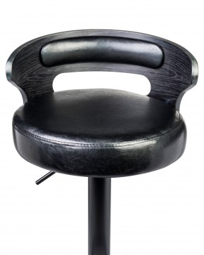 Стул барный DOBRIN FRED BLACK, чёрное дерево, чёрный в Игриме - igrim.mebel24.online | фото 5
