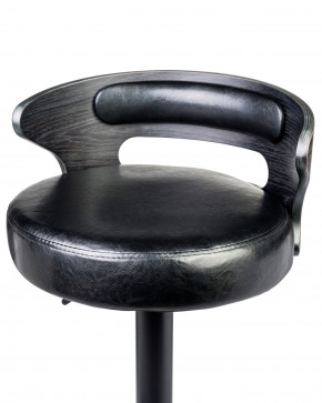 Стул барный DOBRIN FRED BLACK, чёрное дерево, чёрный в Игриме - igrim.mebel24.online | фото 6
