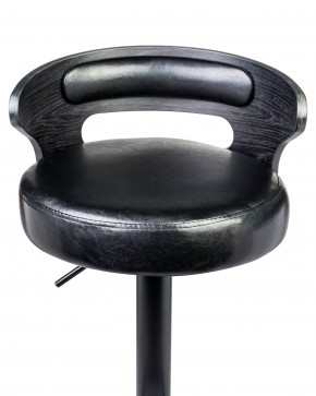Стул барный DOBRIN FRED BLACK, чёрное дерево, чёрный в Игриме - igrim.mebel24.online | фото 8