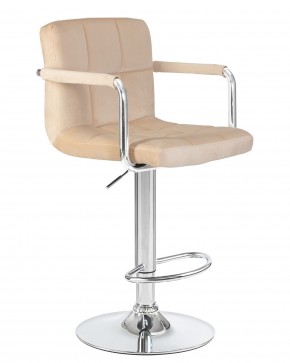 Стул барный DOBRIN KRUGER ARM, бежевый велюр (MJ9-10) в Игриме - igrim.mebel24.online | фото 2