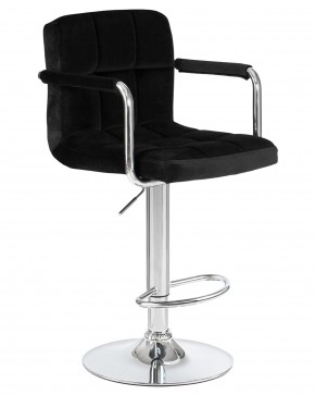Стул барный DOBRIN KRUGER ARM, черный велюр (MJ9-101) в Игриме - igrim.mebel24.online | фото 2