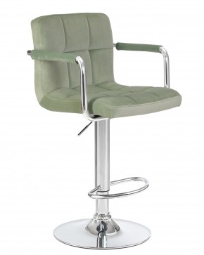 Стул барный DOBRIN KRUGER ARM, мятный велюр (MJ9-87) в Игриме - igrim.mebel24.online | фото 2