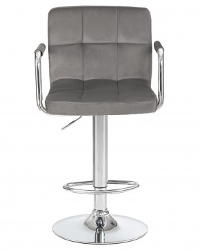 Стул барный DOBRIN KRUGER ARM, серый велюр (MJ9-75) в Игриме - igrim.mebel24.online | фото 6
