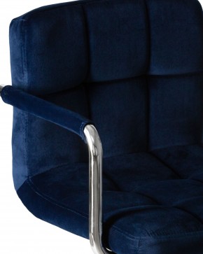 Стул барный DOBRIN KRUGER ARM, синий велюр (MJ9-117) в Игриме - igrim.mebel24.online | фото 7