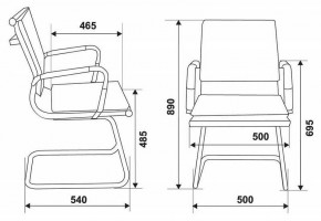 Стул Бюрократ CH-993-LOW-V/M01 в Игриме - igrim.mebel24.online | фото 5