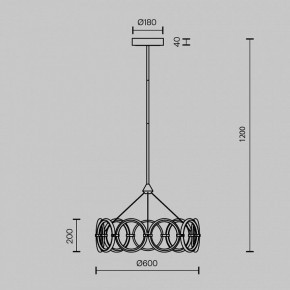 Светильник на штанге Maytoni Link MOD357PL-L40BS3K в Игриме - igrim.mebel24.online | фото 5