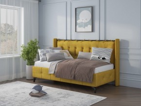 СВЕТЛАНА 3 Кровать линейная (Горчичный) в Игриме - igrim.mebel24.online | фото