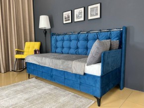 СВЕТЛАНА 3 Кровать линейная (Синий) в Игриме - igrim.mebel24.online | фото 2