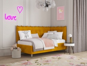 СВЕТЛАНА 3 Кровать угловая (Горчичный) в Игриме - igrim.mebel24.online | фото