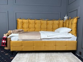 СВЕТЛАНА 3 Кровать угловая (Горчичный) в Игриме - igrim.mebel24.online | фото 3