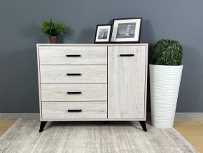 СВЕТЛАНА LOFT Комод-тумба (сосна белая loft) в Игриме - igrim.mebel24.online | фото