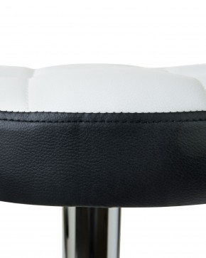 Табурет барный DOBRIN BRUNO, бело-чёрный в Игриме - igrim.mebel24.online | фото 5