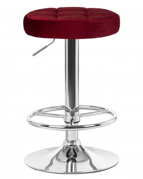 Табурет барный DOBRIN BRUNO, бордовый велюр (MJ9-43) в Игриме - igrim.mebel24.online | фото