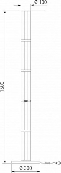 Торшер Eurosvet Stark 80537/1 латунь в Игриме - igrim.mebel24.online | фото 5