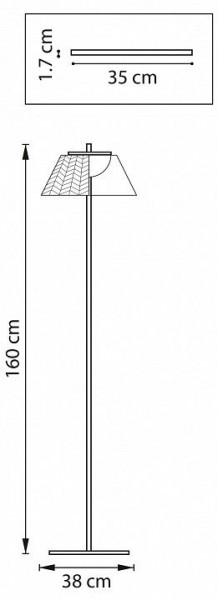 Торшер Lightstar Napoli 794710 в Игриме - igrim.mebel24.online | фото 6