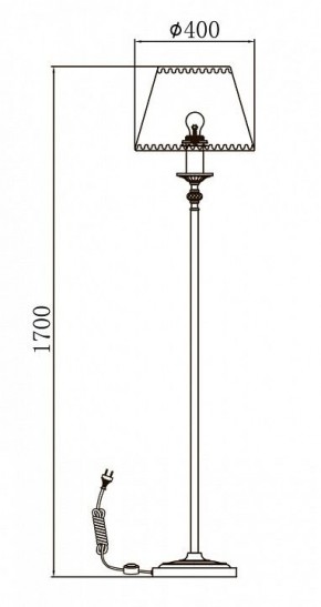 Торшер Maytoni Soffia RC093-FL-01-R в Игриме - igrim.mebel24.online | фото 3