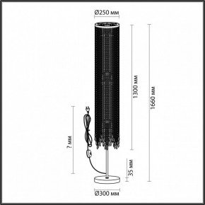 Торшер Odeon Light Chokka 5028/3F в Игриме - igrim.mebel24.online | фото 4