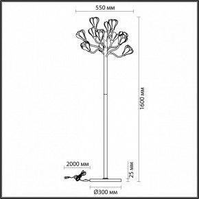 Торшер Odeon Light Gardi 5090/12F в Игриме - igrim.mebel24.online | фото 5