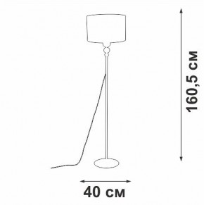 Торшер Vitaluce V2890 V2890-1/1P в Игриме - igrim.mebel24.online | фото 2