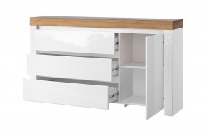 Тумба 1D3S, TAURUS, цвет белыйдуб вотан в Игриме - igrim.mebel24.online | фото 2