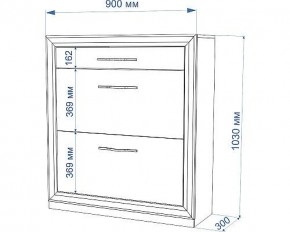 Тумба для обуви Нобиле ОБВ-90 в Игриме - igrim.mebel24.online | фото 4