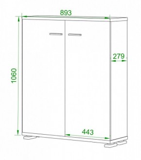 Тумба Домино нельсон ПУ-50-3 в Игриме - igrim.mebel24.online | фото 2