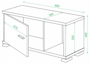 Тумба комбинированная Домино СБ-30/1 в Игриме - igrim.mebel24.online | фото 3
