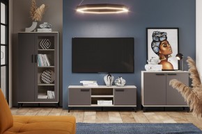 Тумба НМ 013.78 "Марсель" (Софт Графит/Дуб Крафт Серый) в Игриме - igrim.mebel24.online | фото 3