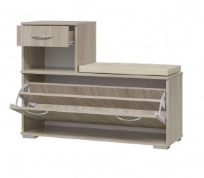ЛИРА Тумба под обувь (Дуб сонома) в Игриме - igrim.mebel24.online | фото 2