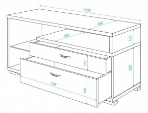 Тумба под ТВ Домино ТК-10 в Игриме - igrim.mebel24.online | фото 2