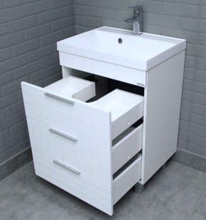 Тумба под умывальник "Bazis 60" Topaz с тремя ящиками В3 Домино (DT6401T) в Игриме - igrim.mebel24.online | фото 6