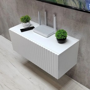 Тумба подвесная под ТВ LINES MTV1-MA 750 Белый глянец (Белый-M 10.1.1) в Игриме - igrim.mebel24.online | фото 7