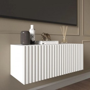 Тумба подвесная под ТВ LINES MTV1-MA 750 Белый матовый (Белый-M 10.1.2) в Игриме - igrim.mebel24.online | фото 1