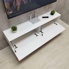 Тумба подвесная под ТВ LINES MTV1-MA 750 Белый матовый (Белый-M 10.1.2) в Игриме - igrim.mebel24.online | фото 10